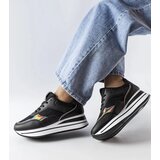 Gemre Black sneakers with thick sole Ethel | Shoptok.si