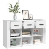  Komoda bijela 100 x 30 x 59,5 cm od konstruiranog drva | shoptok.hr