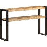 Maison Chic konzolna miza - miza ob steni 120x30x75 cm robusten mangov les, (21786591) | Shoptok.si