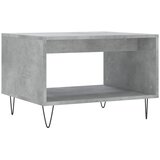 Maison Chic Klubska mizica - kavna mizica - Nizka mizica betonsko siva 60x50x40 cm inženirski les, (21754423) | Shoptok.si