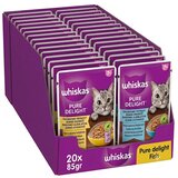 Whiskas Vlažna hrana za mačke, Riba, 85gr, 20 komada | Eponuda.ba