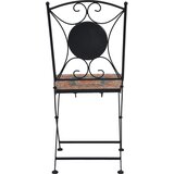 3-dijelni mozaični bistro set s pločicama narančasto-sivi | shoptok.hr