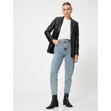 Koton High Waisted Denim Pants Crop Leg - Lucy Jean | Shoptok.si