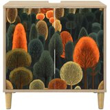  Kupaonski ormar ZAANDAM Sonoma 60 x 40 x 60 cm | shoptok.hr