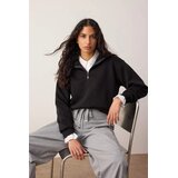 TRENDYOLMILLA ženski duks Twoaw26Sw00233, crna | Eponuda.com