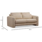 Atelier Del Sofa sofa dvosed lily beige 2 | ePonuda.com
