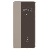 Huawei original preklopna torbica Smart View za P40 kaki z okenčkom | Shoptok.si