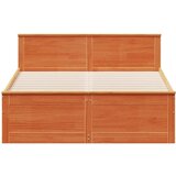  Okvir kreveta bez madraca s uzglavljem 150x200 cm od borovine | shoptok.hr