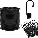  Bungee užadi s kukama 6 mm Crna PP i guma | shoptok.hr