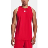 Under Armour Tank Top BASELINE COTTON TANK-RED - Men | Shoptok.si