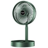Johnson Punjivi stoni ventilator TORTUGA 5W/3,7V 1200 mAh prečnik 16,5 cm zeleni | Eponuda.com
