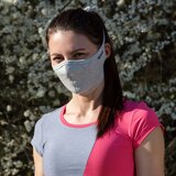 Progress ROUŠKA TVAROVANÁ Oblikovana maska, siva, veličina | shoptok.hr