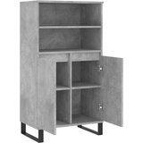  Visoka komoda siva betona 60x36x110 cm od konstruiranog drva | Eponuda.com