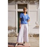 Marisse White Linen Culottes | ePonuda.com