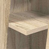  Kotna omarica Bela 27,5x27x102cm Konstruiran les, (5000113065) | Shoptok.si