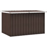 vidaXL Vrtna škatla za shranjevanje rjava 149x99x93 cm, (20579937) Cene