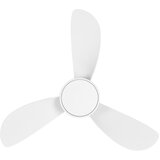  Lucci Air 51307149 - LED prigušiva ventilator SYROS II LED/18W/230V CCT prečnika 76 cm, bela + daljinski upravljač | Eponuda.com
