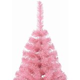 vidaXL Umjetna preddekorirana božićna jelka Roza 180 cm PVC | Shoptok.si
