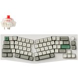 KEYCHRON Q8 Max (Alice Layout) Brezžična Mehanska Tipkovnica / Bela / RED Tactile Switch / Q8M-P1, (5000060472) Cene