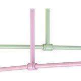  stropni luster cambridge 4xE27/15W/230V zelena/ružičasta | Eponuda.com