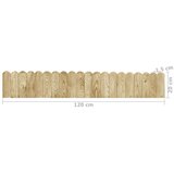 vidaXL Vrtne obrobe 3 kosi 120 cm impregnirana borovina | Shoptok.si
