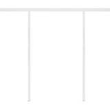 vidaXL Ročno zložljiva tenda z LED lučmi 3,5x2,5 m antracitna | Shoptok.si