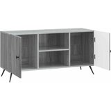 TV ormar 102 x 34,5 x 50 cm Siva sonoma Konstruirano drvo | shoptok.hr