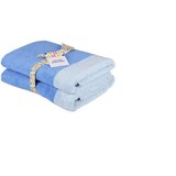 ONA Modre frotirne bombažne brisače v kompletu 2 ks 50x100 cm Pixie – | Shoptok.si