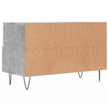 TV ormarić boja betona 80 x 36 x 50 cm konstruirano drvo | shoptok.hr