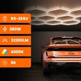  LED plafonska svetiljka LED/570W/85-265V 6500K 522x298 cm CRI 90 IP54 bela | Eponuda.com