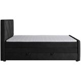 Livetastic BOXSPRING POSTELJA 180 cm x 200 cm , karton, leseni material črna | Shoptok.si