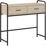  Konzolna stolica Hrast sonoma 90 x 33 x 80 5 cm - Hrast sonoma | shoptok.hr