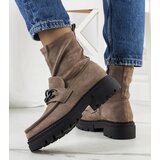 Gemre Brown ankle boots Fannia | Shoptok.si