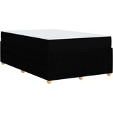 vidaXL krevetna konstrukcija ostalo crna 120 x 190 cm tkanina | shoptok.hr