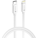 forcell kabel Type-C na Lightning 8-pinski MFi 3A/9V 30W (maks.) C901 1m bel | Shoptok.si