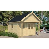 Male kuće Drvena vrtna kuća BUNKIE 290 × 380 cm sa šindrom | shoptok.hr