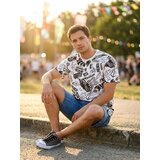 Sinsay Majica kratkih rukava s uzorkom | shoptok.hr