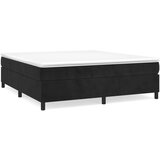 vidaXL Box spring posteljni okvir črn 200x200 cm žamet, (20736294) Cene