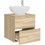  Umivaonik s policom Hrast sonoma 49,5 x 44,5 x 66,5 cm | shoptok.hr