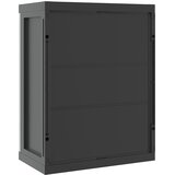 Vanjski ormarić za pohranu sivo-crni 65 x 37 x 85 cm PP | shoptok.hr