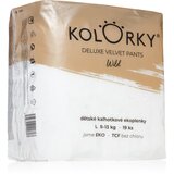 Kolorky Deluxe Velvet Pants Wild jednokratne pelene-gaćice veličina L 8-13 Kg 19 kom | shoptok.hr
