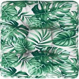  Jastuk za palete s uzorkom lišća 50 x 50 x 12 cm od tkanine | shoptok.hr