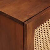 TV ormar s policom Smeđa 105 x 33,5 x 46 cm Čvrsto drvo manga | shoptok.hr