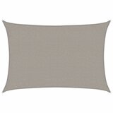  The Living Store Senčno jadro 160 g/m² pravokotno svetlo sivo 2x3 m HDPE - Jadro Za Senco, (21494770) | Shoptok.si
