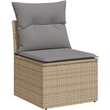  12-dijelni set vrtnih sofa s jastucima bež od poliratana | shoptok.hr