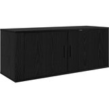  Zidni TV ormar set Zidne 2 pcs Crni hrast 100 x 34,5 x 40 cm | Eponuda.com