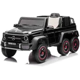 G63 AMG 6x6 auto na akumulator 12V - Crni (Premium oprema)