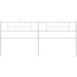 vidaXL Metalno uzglavlje bijelo 180 cm | shoptok.hr