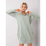 BASIC Feel Good Dress-RV-TU-5184.93P-Pistachio Cene