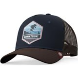 The Indian Face Kape s šiltom Born to Ski Modra | Shoptok.si